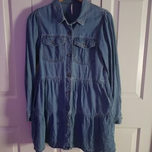 Free People Denim Dress